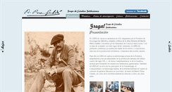 Desktop Screenshot of grupodeestudiosgaldosianos.com